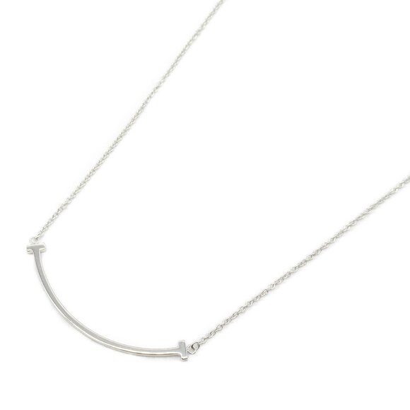 TIFFANY & CO. 18k White Gold Necklace - Picture 1 of 7